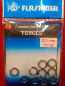 anneaux brisés inox forgés 6