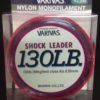 varivas shock leader 130lbs