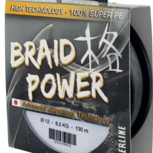 tresse braid power 250 metres verte 0,16