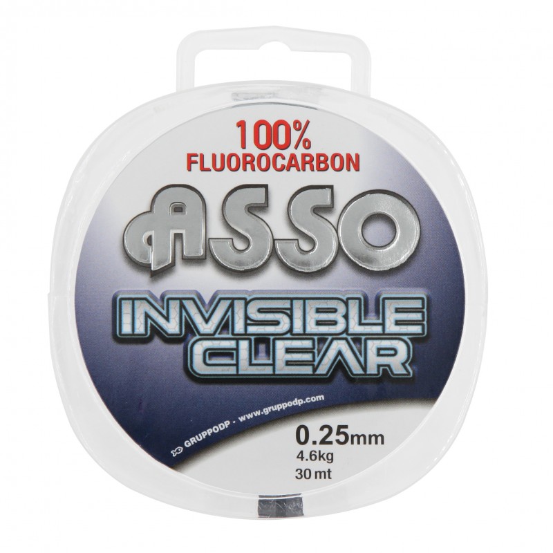 fluorocarbone ASSO invisible clear - Clic-pêche.com
